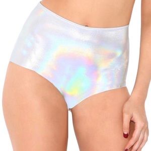 J. Valentine Holographic High Waisted Bottoms